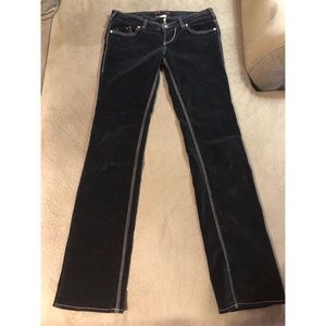 Black Velvet Guess Jeans Size 28